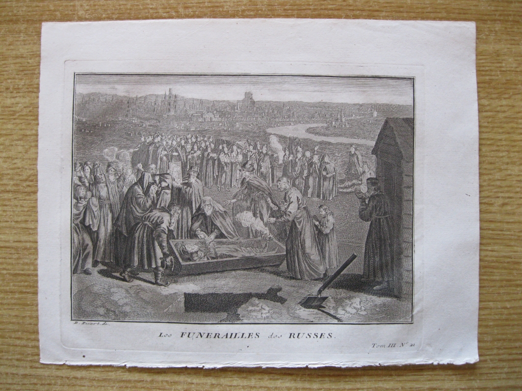 Ceremonias religiosas antigua en Europa (Nº.21).1783.Bernard Picart